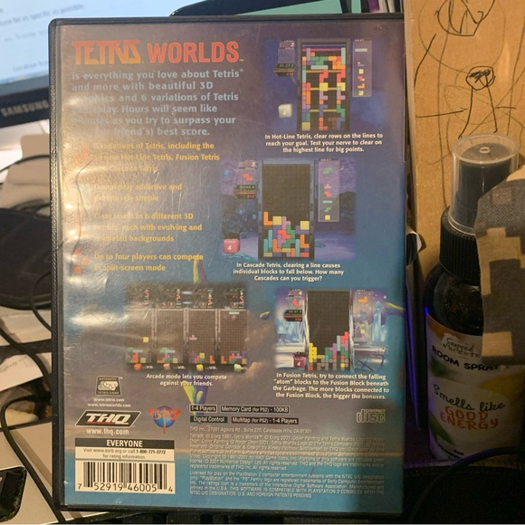 Tetris Worlds Game for PlayStation 2 Complete, Tested - Picture 2 of 3